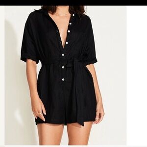Vitamin A Black Swim Coverup
